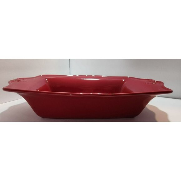 Princess House Pavillion Berry Deep Dish Rectangular Baking Dish - Picture 3 of 16